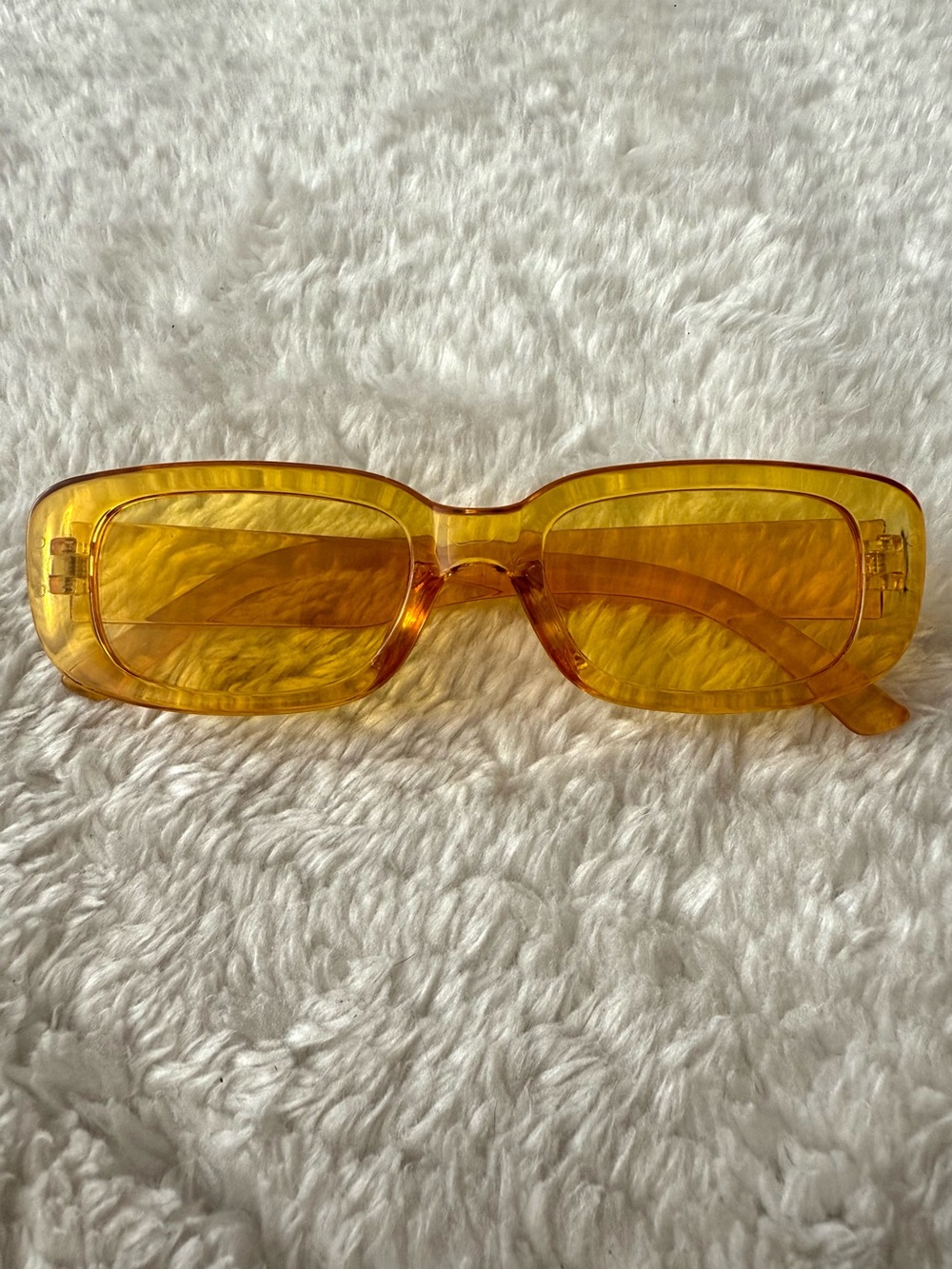 NWOT Yellow Sunglasses